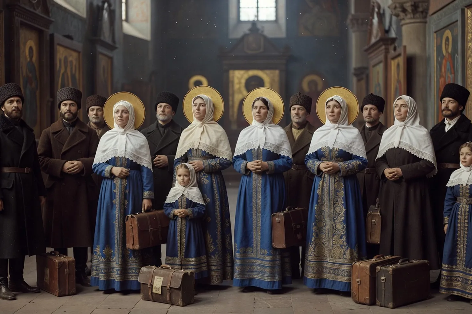 Émigrés russes orthodoxes arrivant en France dans les années 1920